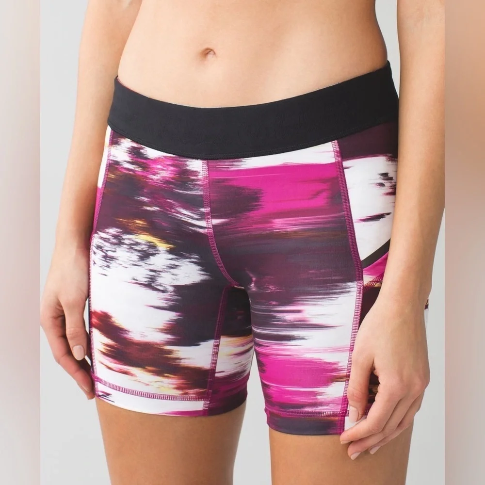 Lululemon What The Sport Gym Workout Spandex Short II